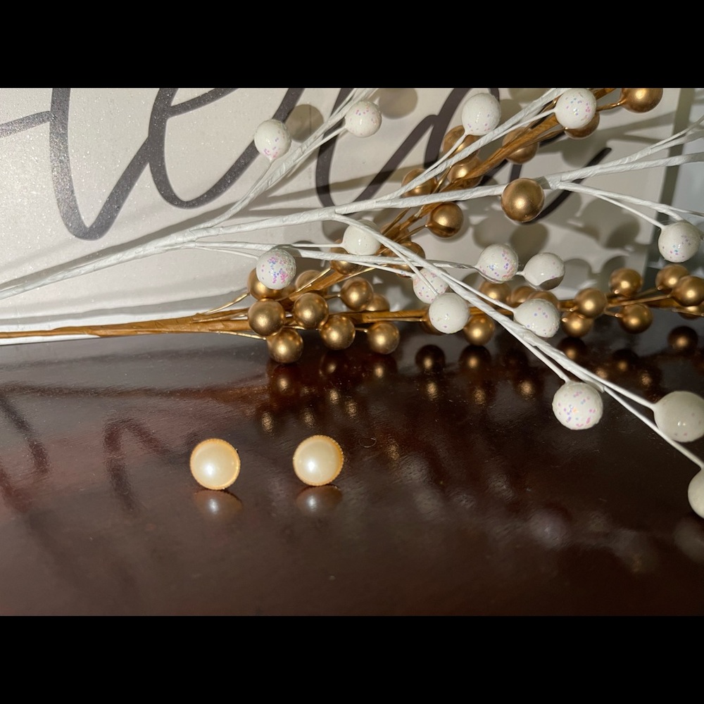 Pearl Stud Earrings
